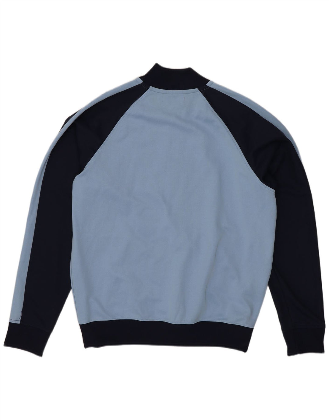 Fred Perry Hombre Chaqueta De Chándal Superior Deporte Color Block Azul Medio