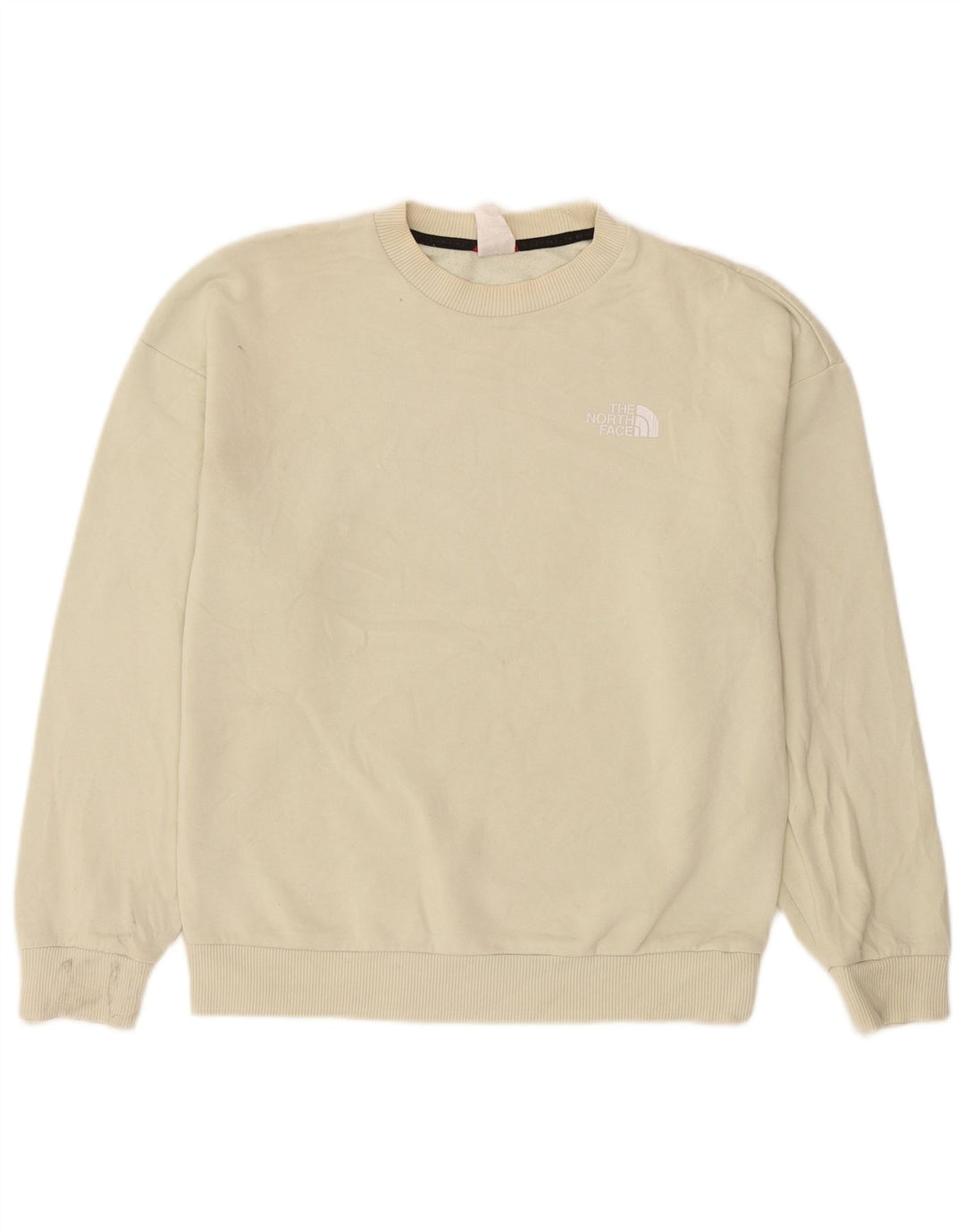 The North Face Sudadera para mujer Jumper UK 14 Medium Off White Cotton