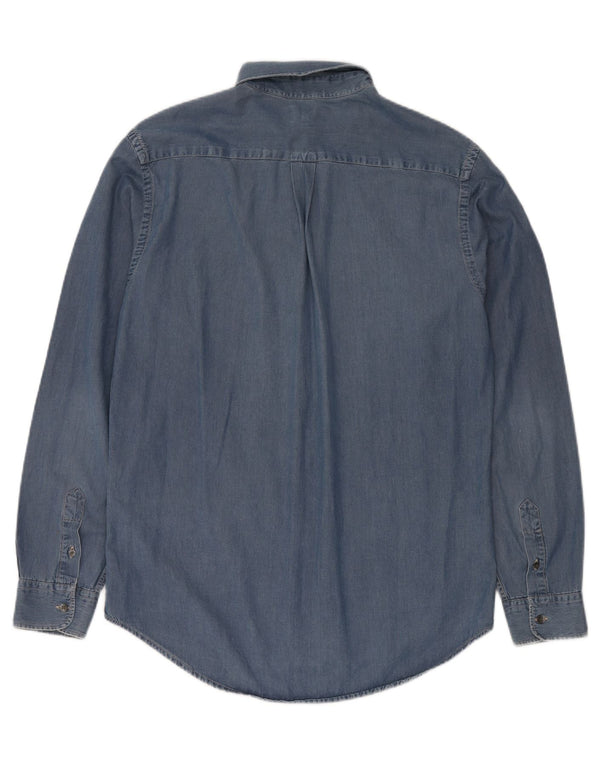 CALVIN KLEIN JEANS Mens Denim Shirt XL Blue Cotton