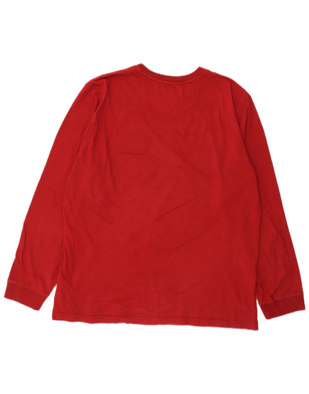 Brooks Brothers Top de corte regular para hombre, manga larga, algodón rojo grande