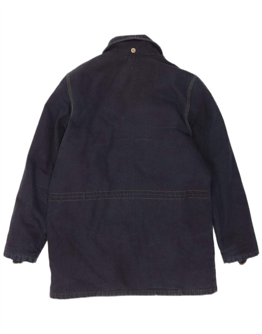 Richlu Chaqueta acolchada para hombre UK 36 Small Azul marino Algodón