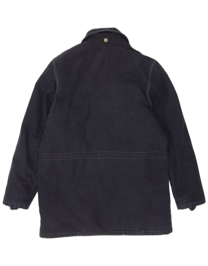 Richlu Chaqueta acolchada para hombre UK 36 Small Azul marino Algodón