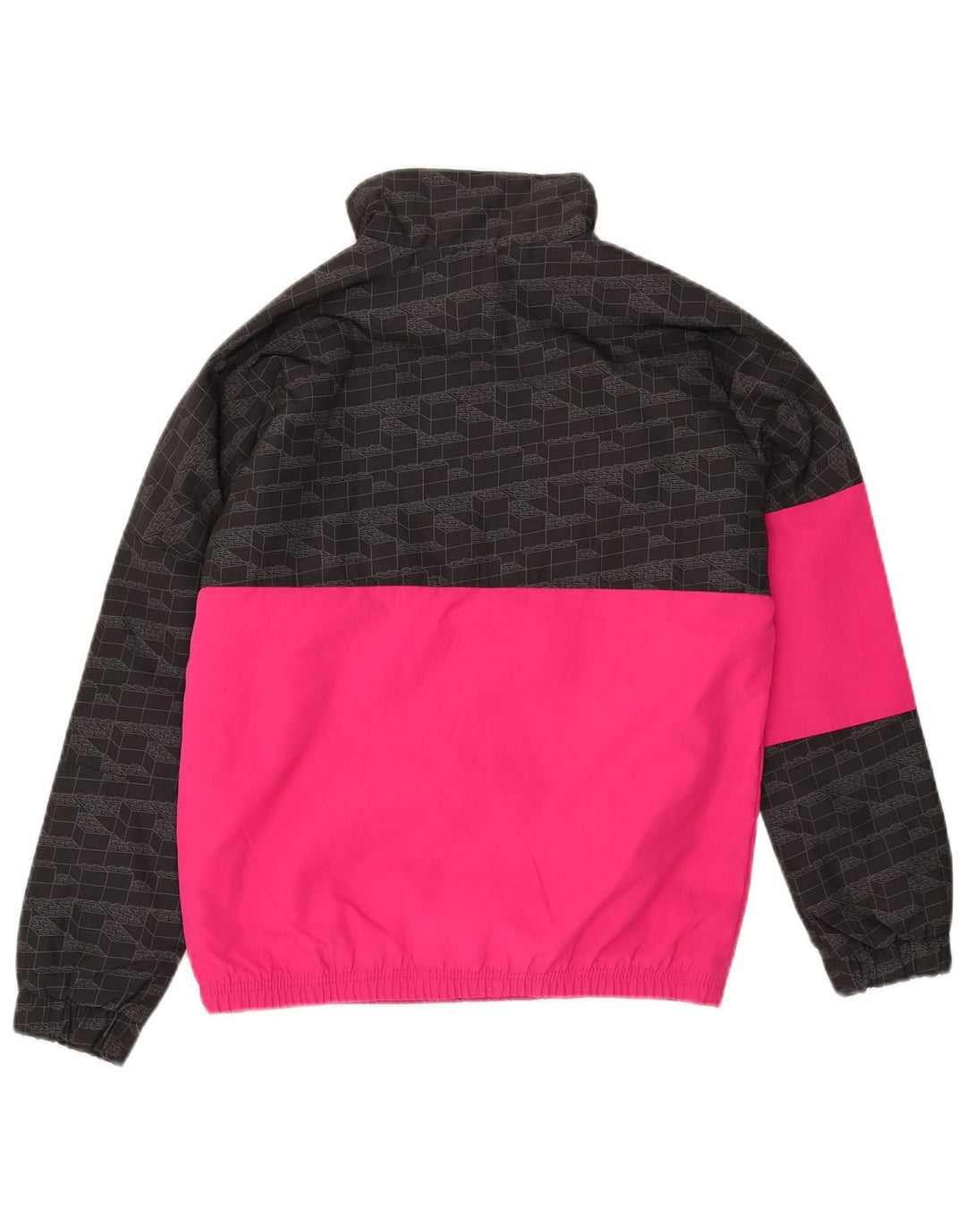 ADIDAS Chaqueta anorak gráfica para niña 11-12 años Poliéster color block rosa
