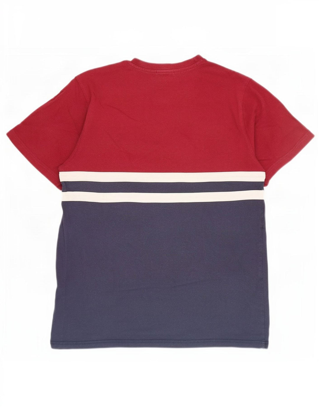Ellesse Hombre Camiseta Top Small Azul Marino Colorblock