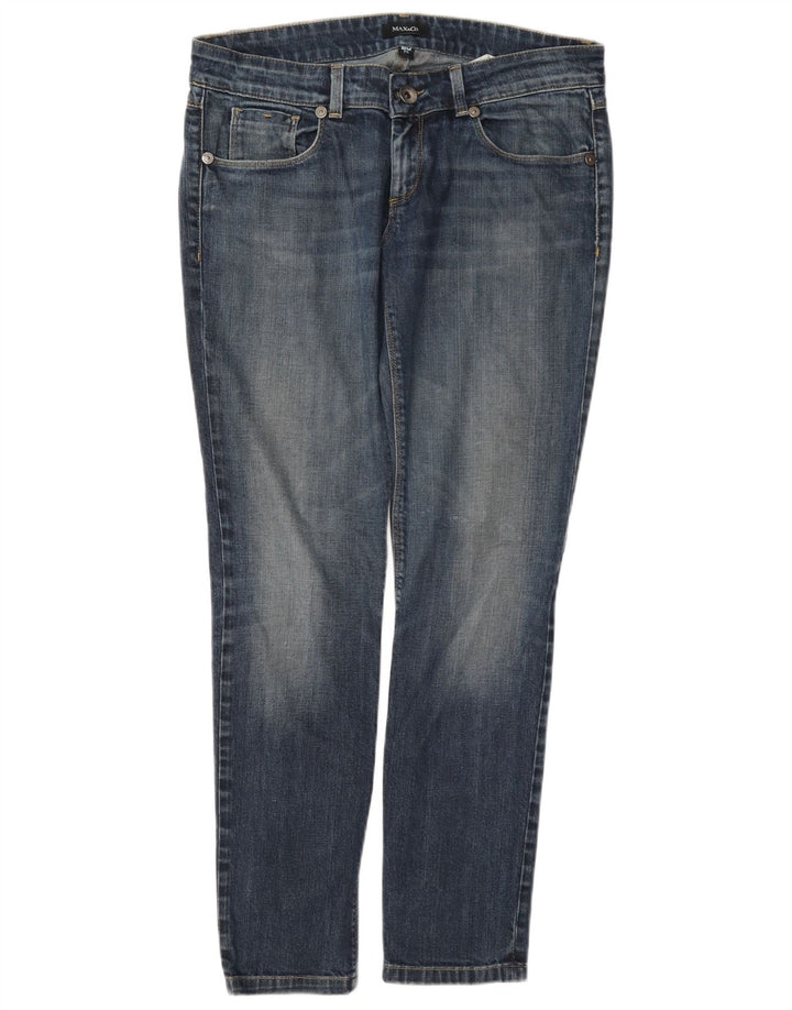 Max & Co. Vaqueros ajustados para mujer W30 L30 Algodón azul