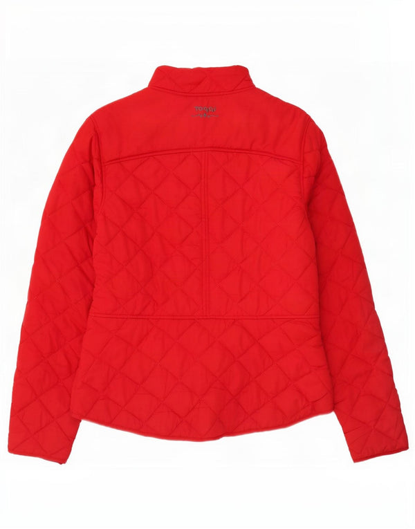 Toggi Chaqueta acolchada para mujer UK 10 Small Poliéster rojo