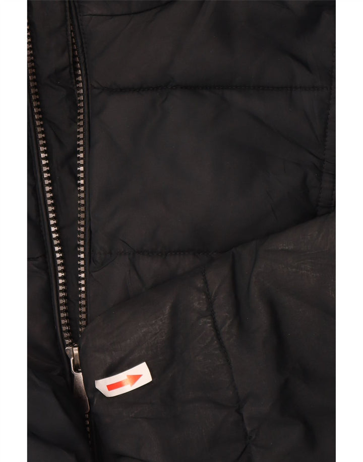 Marks & Spencer Chaqueta acolchada para mujer UK 20 2XL Azul marino Poliéster