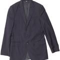Marks & Spencer Chaqueta tipo blazer larga para hombre UK 40 Medium Azul marino