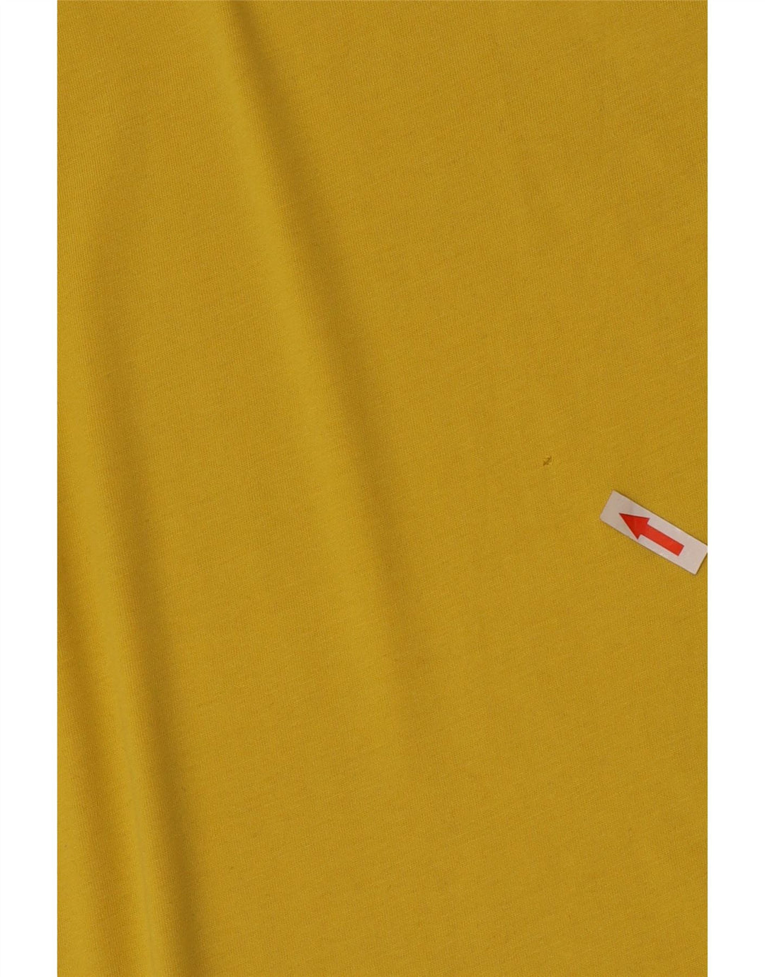 K-Way Camiseta Hombre Top Grande Algodón Amarillo