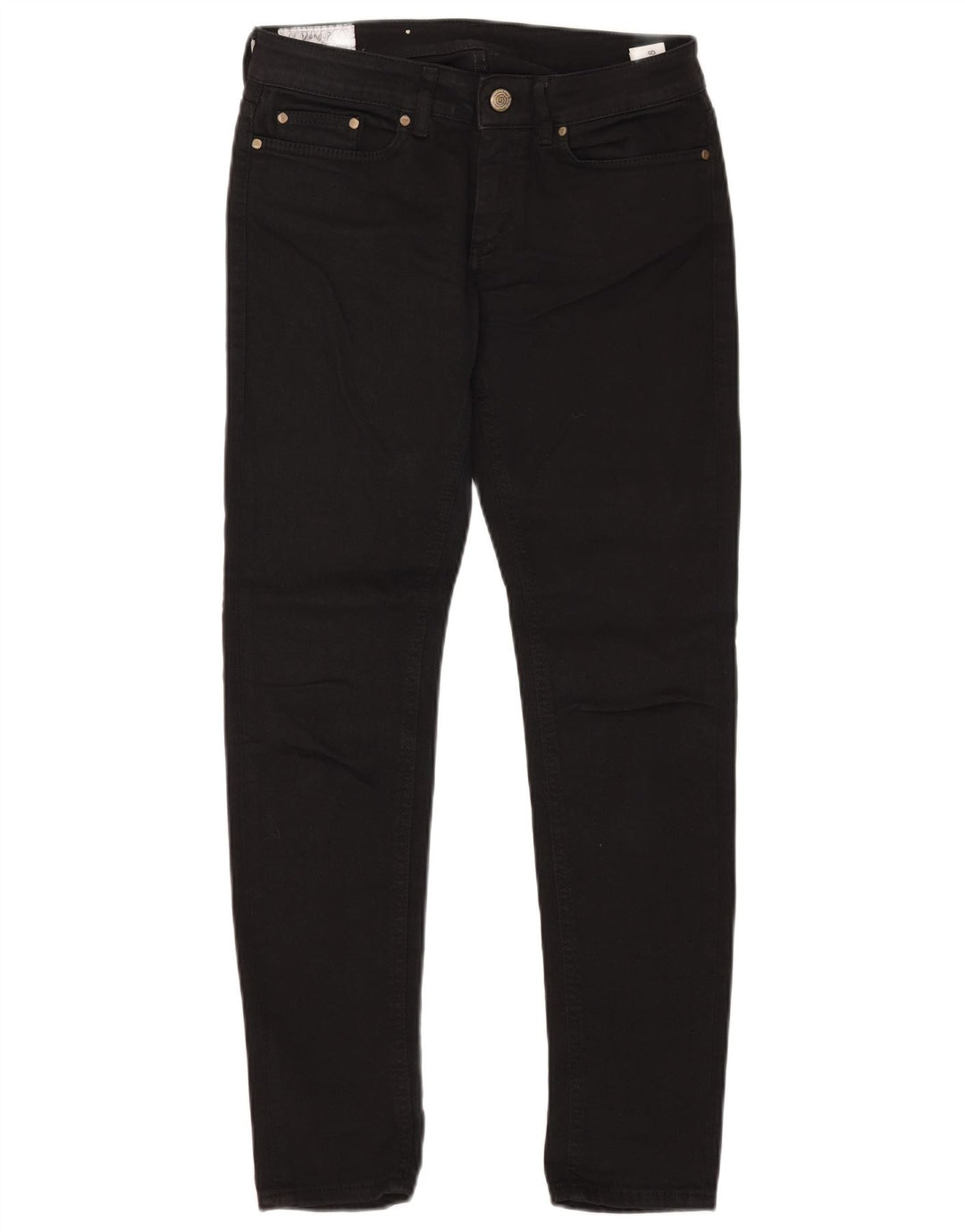 DONDUP Vaqueros ajustados para mujer W28 L30 Algodón negro