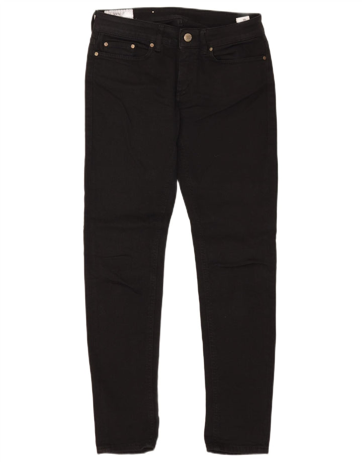 DONDUP Vaqueros ajustados para mujer W28 L30 Algodón negro