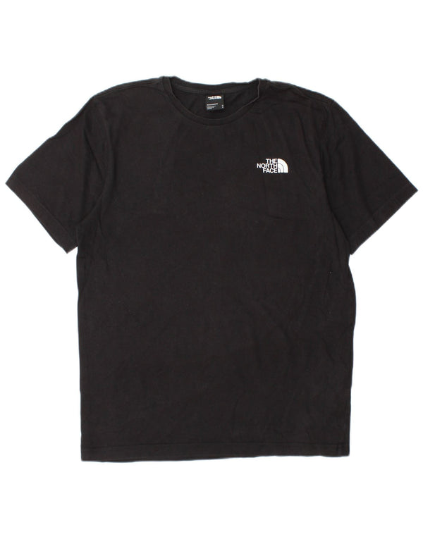 The North Face Camiseta gráfica para hombre Top Medium Black Cotton