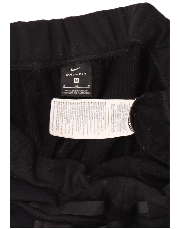 Nike Mujer Dri Fit Chándal Pantalones Joggers Mediano Negro Poliéster