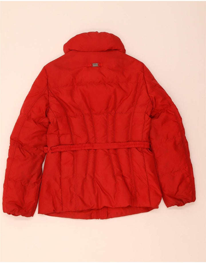 Armani Collezioni Chaqueta acolchada para mujer IT 44 Medium Red
