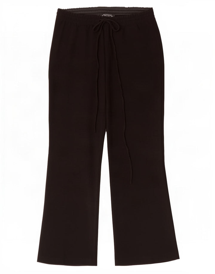 Zara Mujer Pantalones Cortos Bootcut Medianos W28 L24 Negro