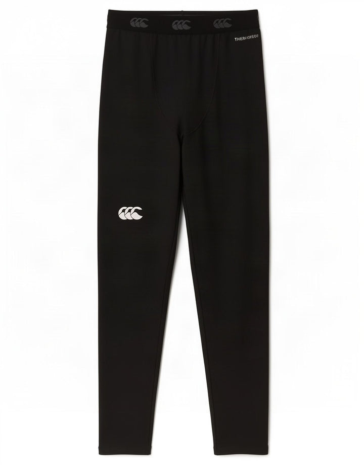 Canterbury Leggings gráficos para hombre Poliéster negro mediano