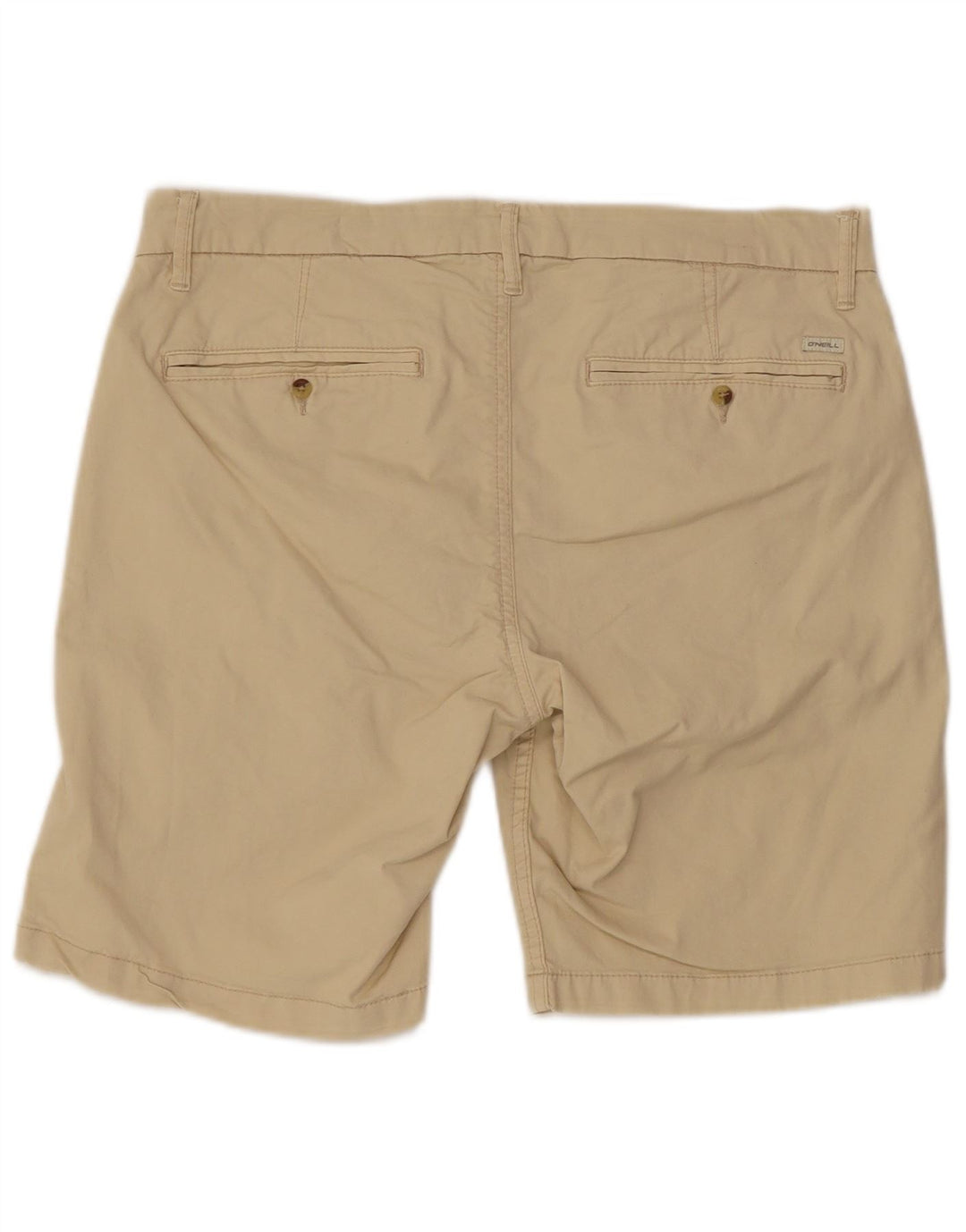 O'NEILL Pantalones cortos chinos para hombre W33 Algodón beige medio