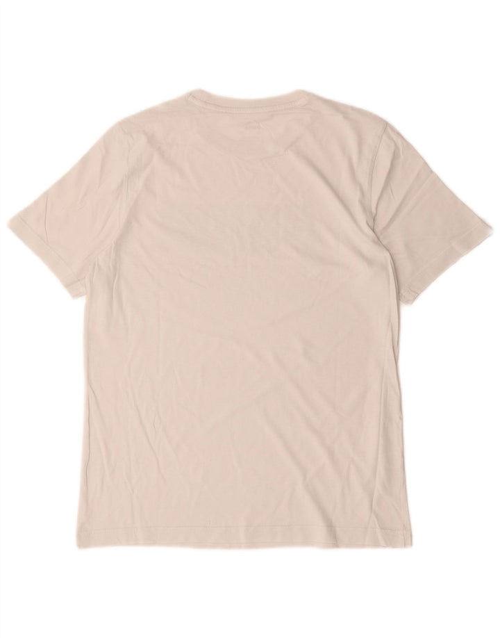 Puma Camiseta gráfica para hombre Top Small White Cotton