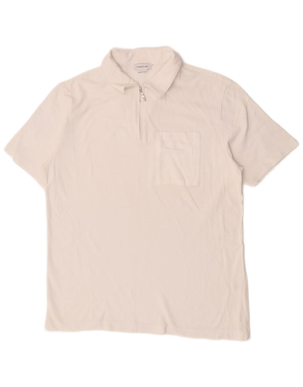 Cerruti 1881 Polo Hombre IT 50 Medium Blanco Algodón