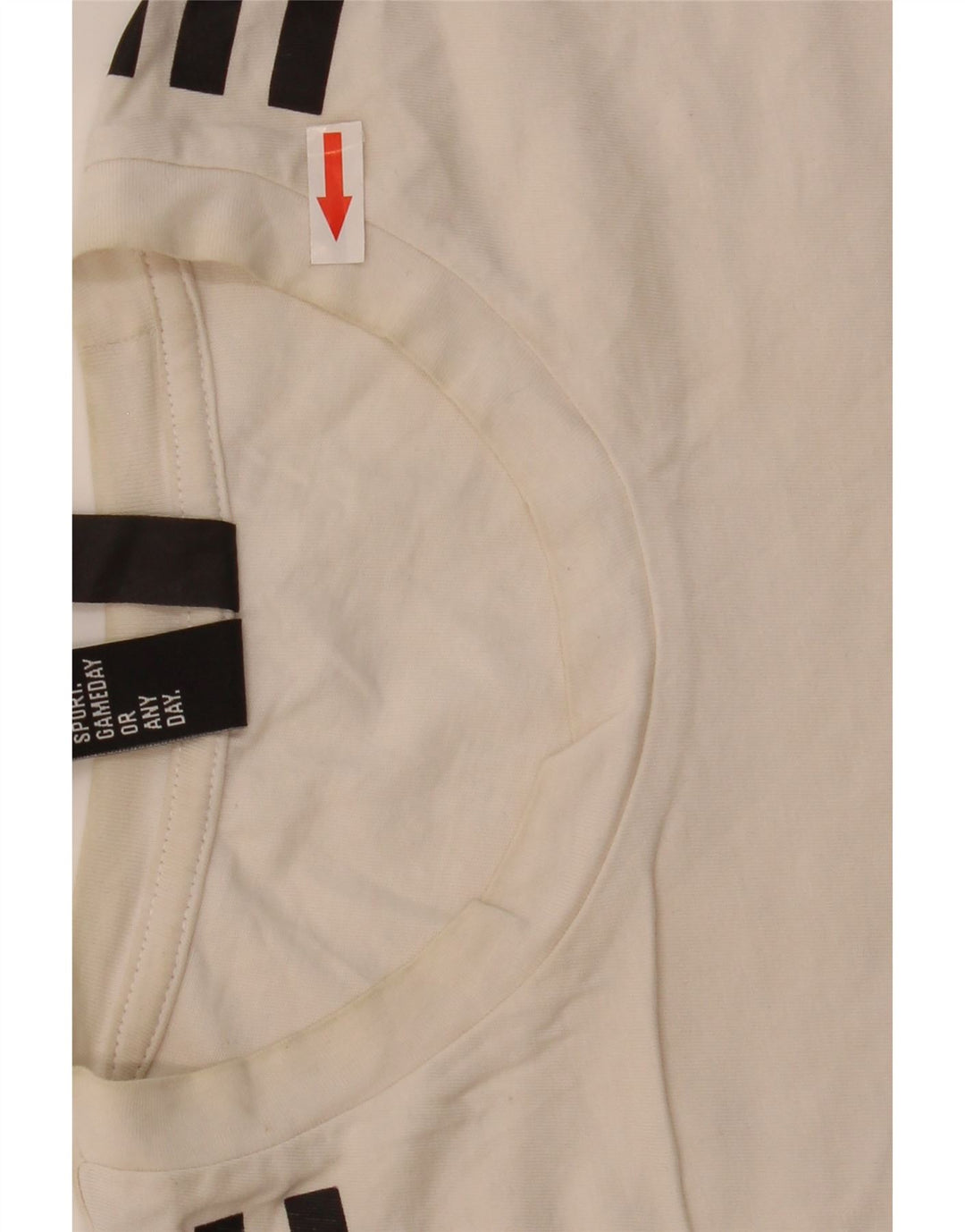 Camiseta Adidas Hombre Top Medium Blanco Algodón