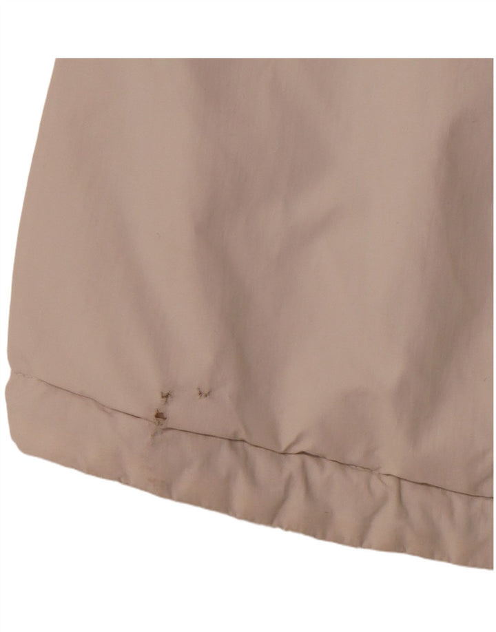 CHIEMSEE Chaqueta cortavientos con capucha para mujer UK 6 XS Blanco Colorblock