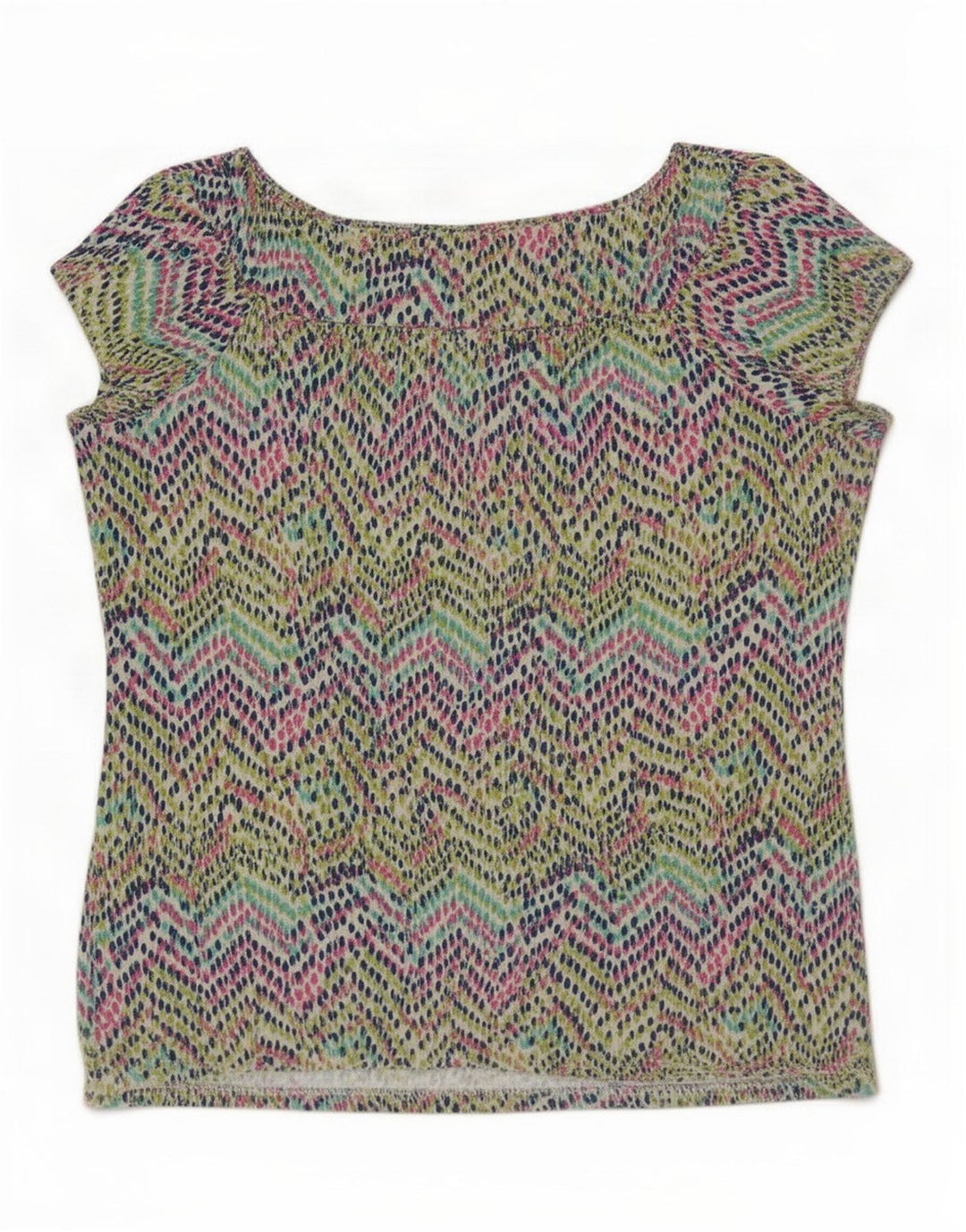 M&Co Blusa para mujer Top UK 40 Medio Viscosa geométrica multicolor
