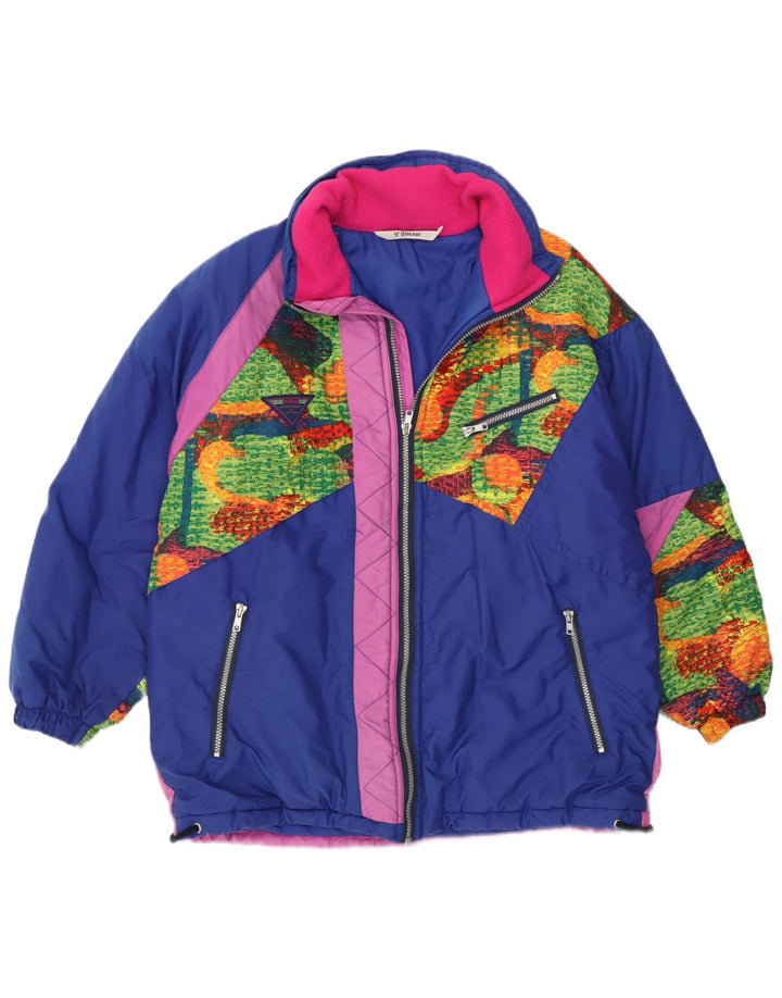 Brugi Chaqueta de esquí con capucha para mujer UK 46 Large Multicolor Colorblock