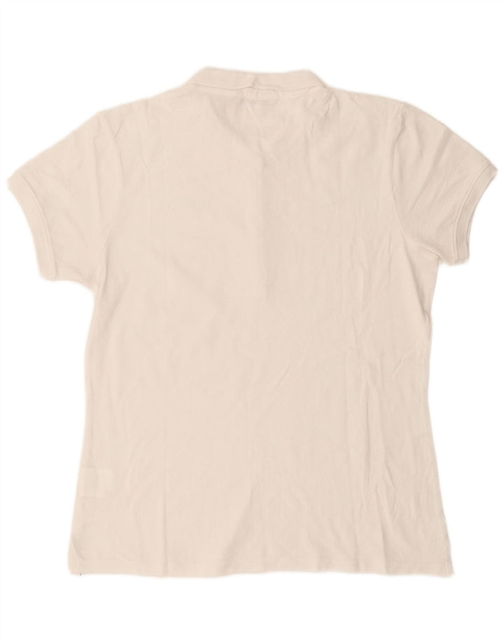 CARRERA Polo Mujer UK 40 XL Algodón Blanco