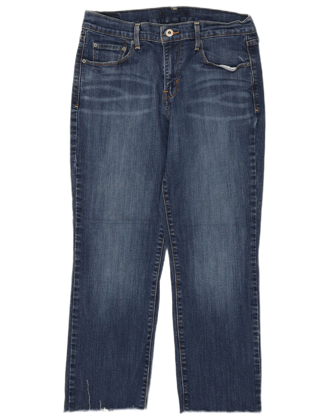 Levi's Jeans recortados para mujer US 8 Medium W29 L34 Algodón azul