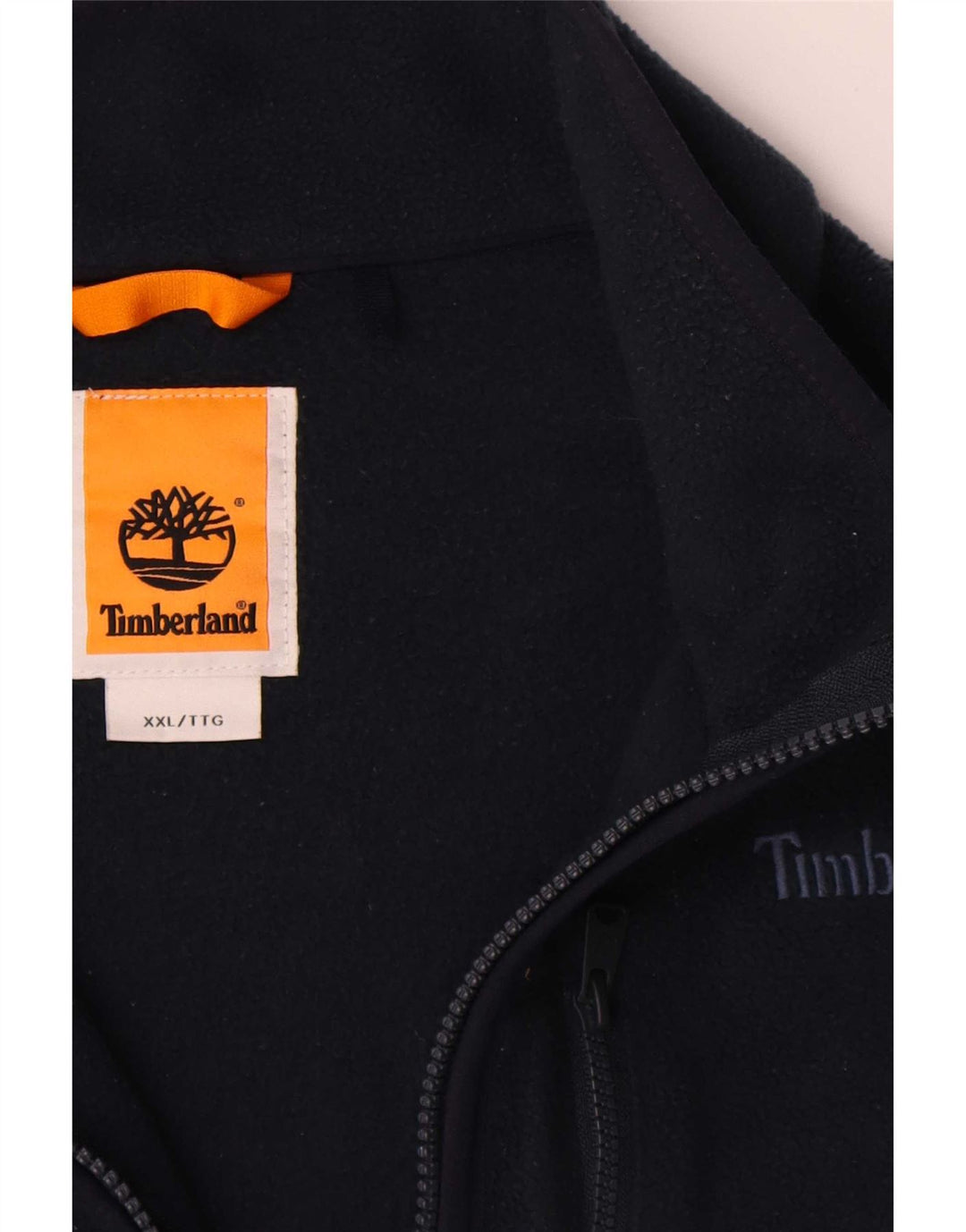 Timberland Chaqueta polar con forro para hombre UK 44 2XL Poliéster azul marino