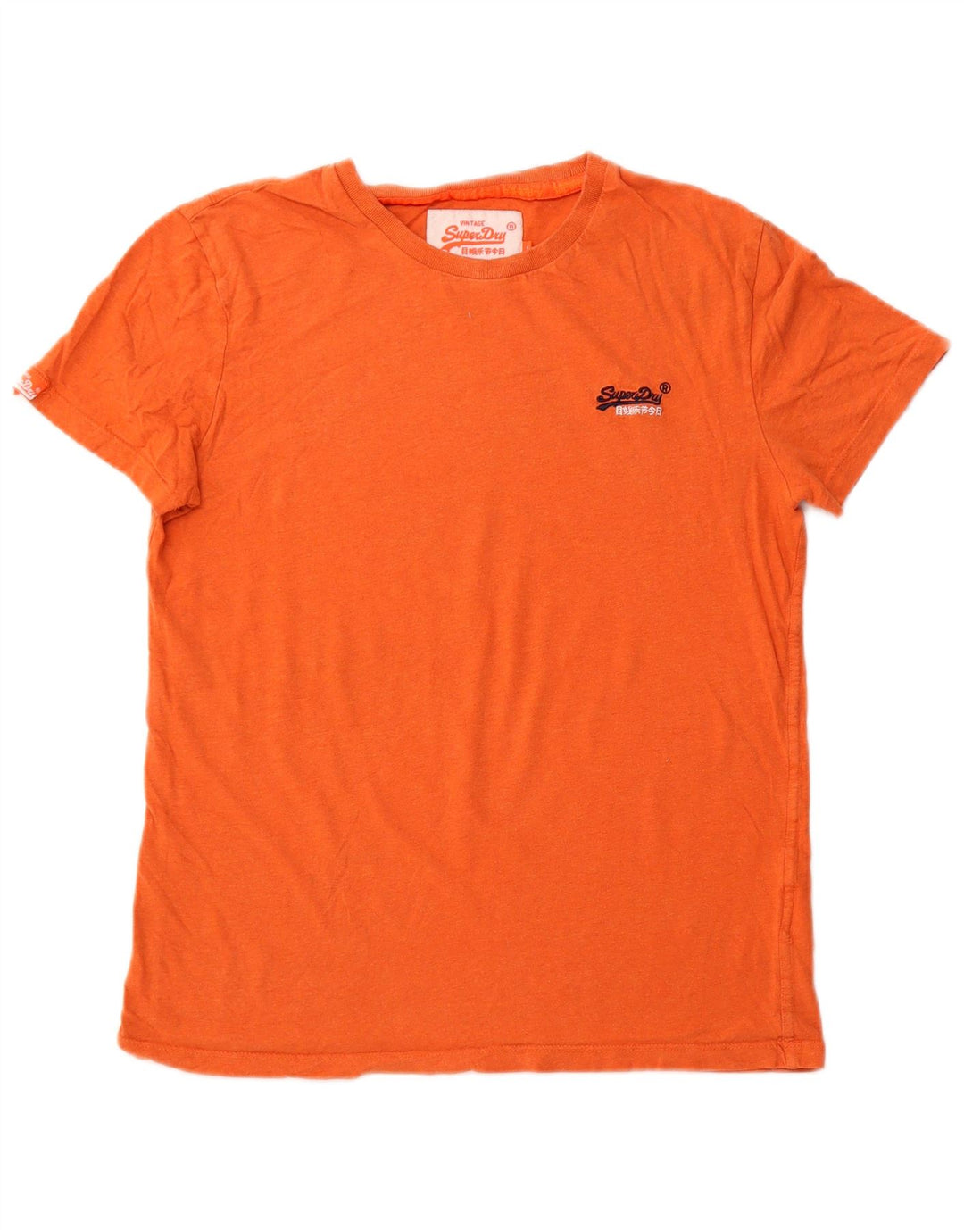 Superdry Camiseta Gráfica Para Hombre Top Small De Algodón Naranja