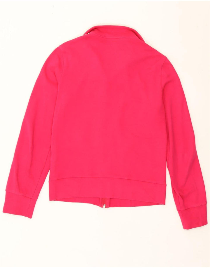 Adidas - Chaqueta de chándal para mujer, talla 12, algodón rosa medio