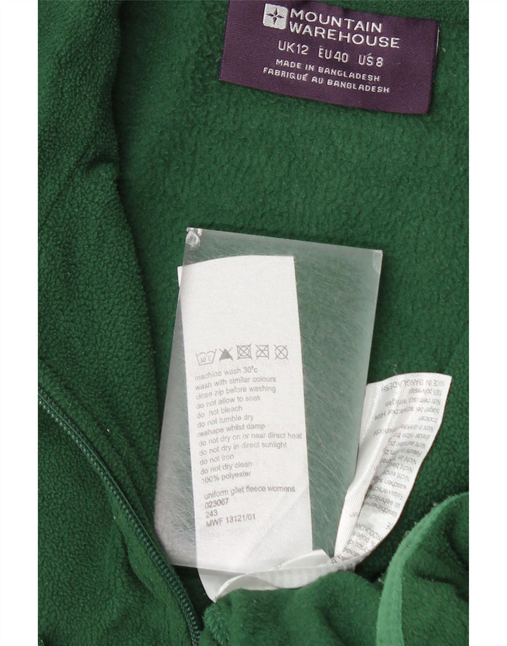 Chaleco polar para hombre Mountain Warehouse UK 40 Poliéster verde medio
