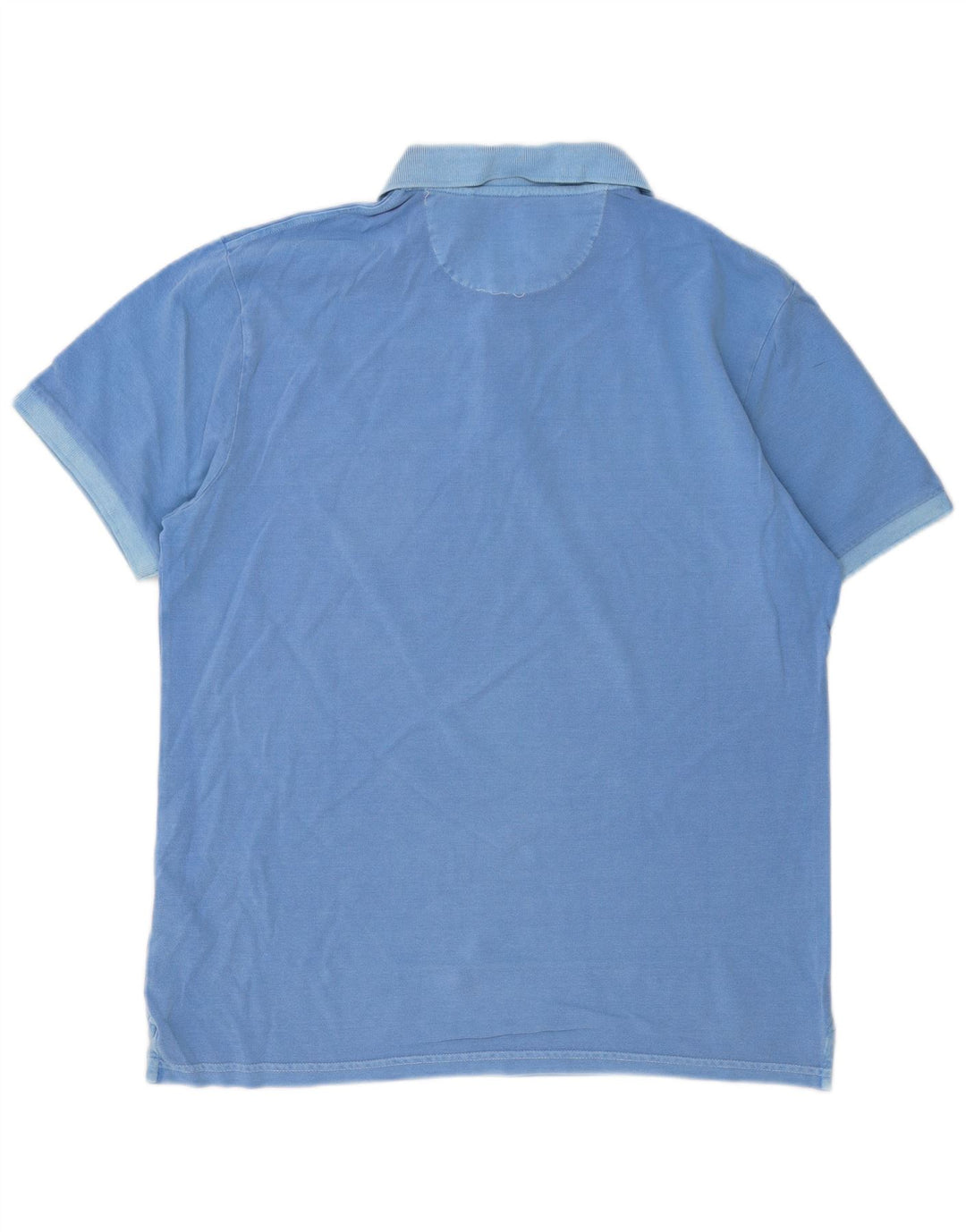 Gant Polo Hombre Grande Azul Algodón