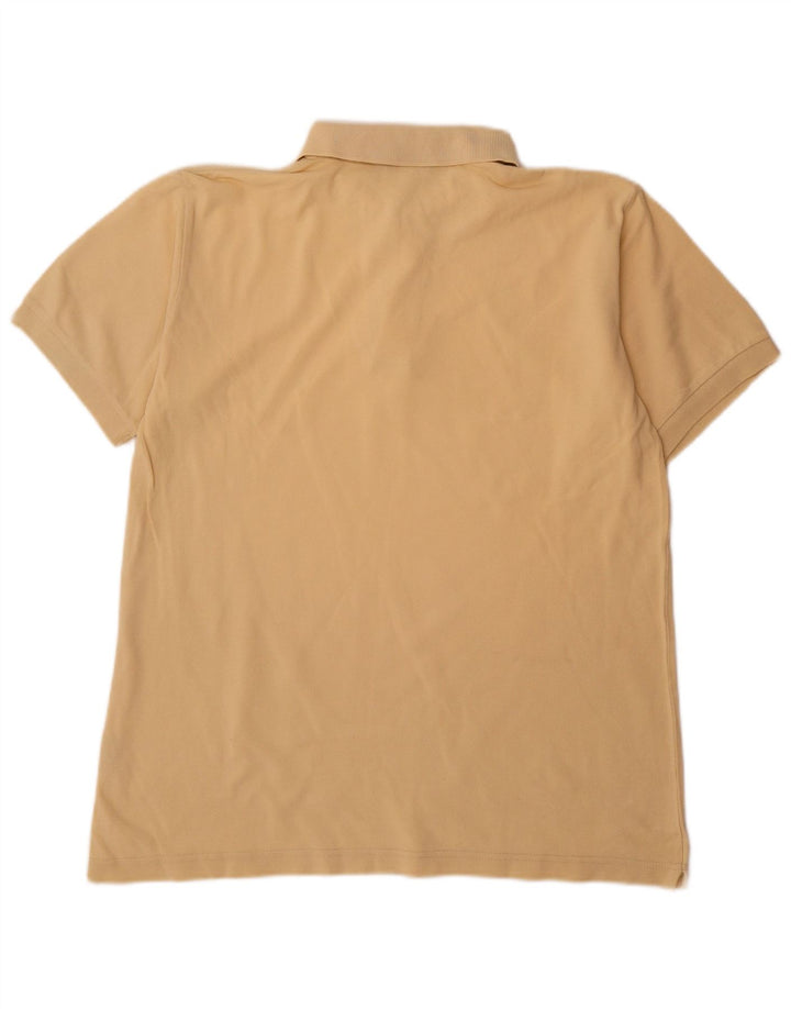 Polo Kappa Hombre De Algodón Amarillo Medio