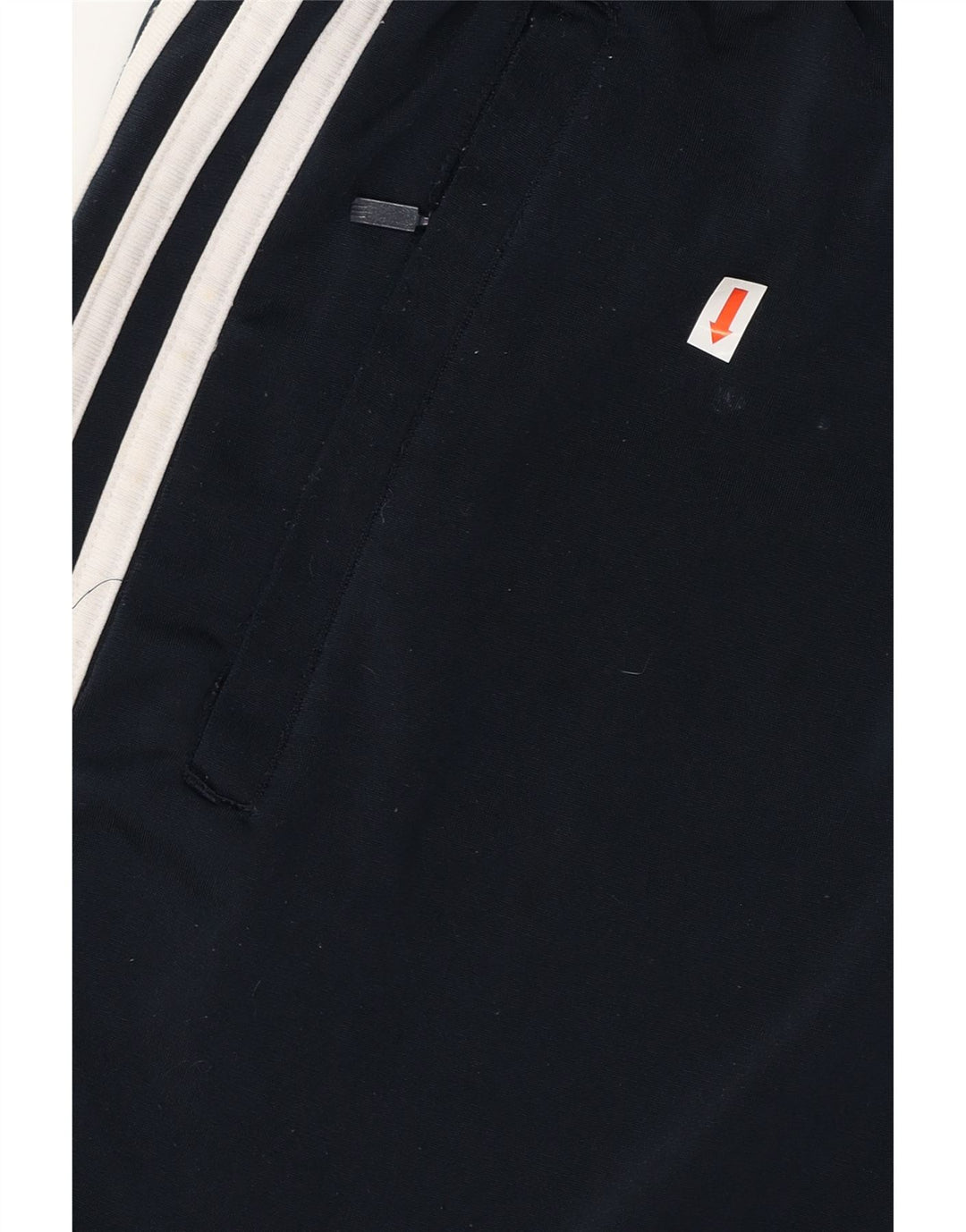 ADIDAS Mens Tracksuit Trousers Small  Navy Blue Polyester