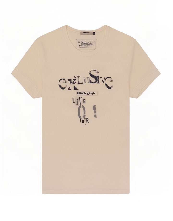 Gas - Camiseta gráfica para hombre, talla pequeña, color blanco