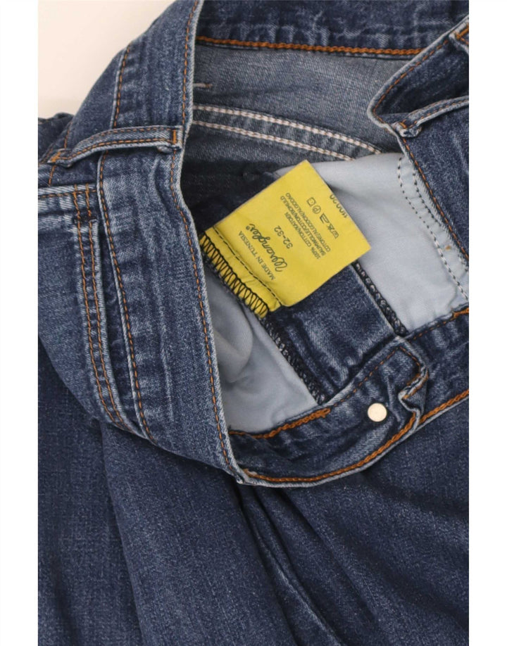 Wrangler Vaqueros de pierna ancha para hombre W32 L32 Algodón azul