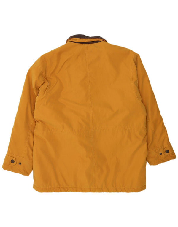 St. Bernard Chaqueta cortavientos para hombre UK 40 Large Nylon amarillo