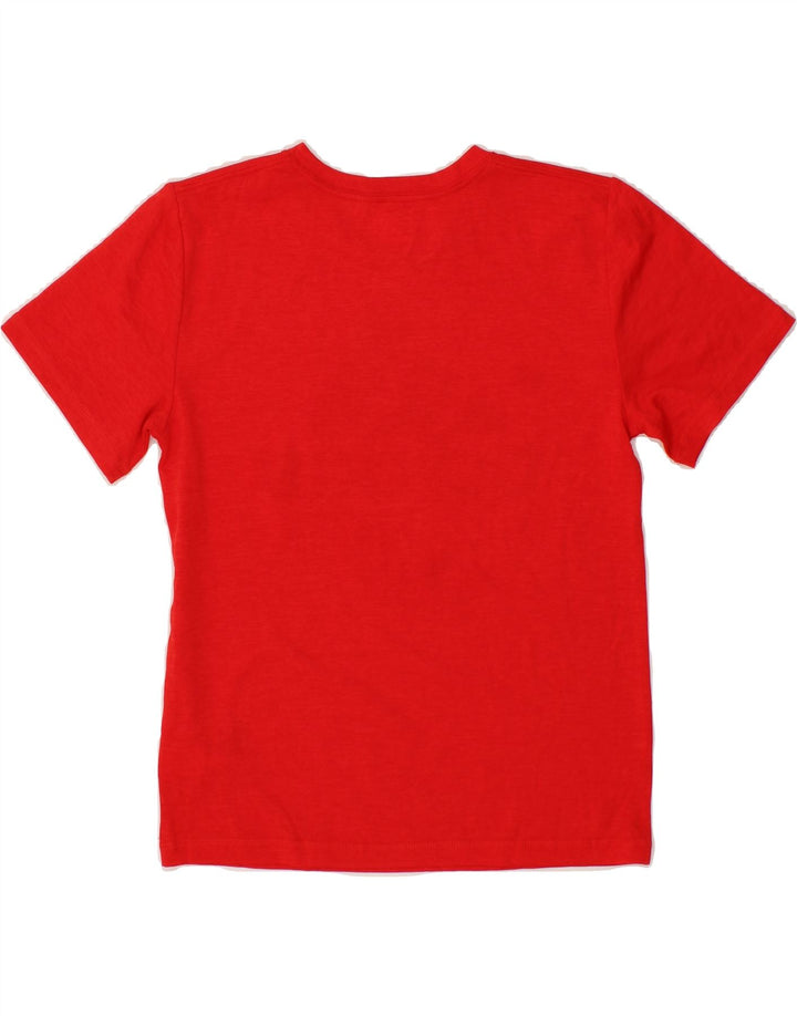 ADIDAS Boys Graphic T-Shirt Top 7-8 Years Small Red Polyester Vintage Adidas and Second-Hand Adidas from Messina Hembry 