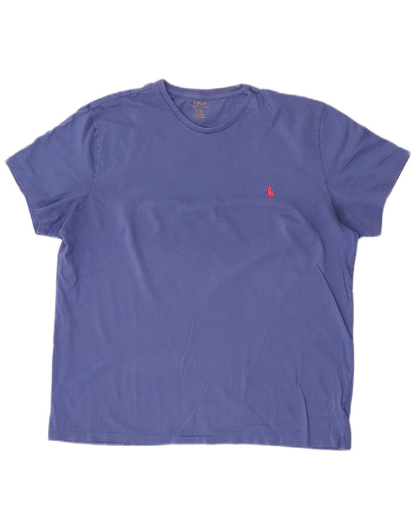 Polo Ralph Lauren - Camiseta para hombre, talla grande, algodón azul