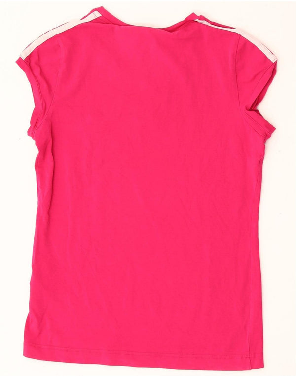 Adidas - Camiseta para mujer, talla 40, talla grande, algodón rosa