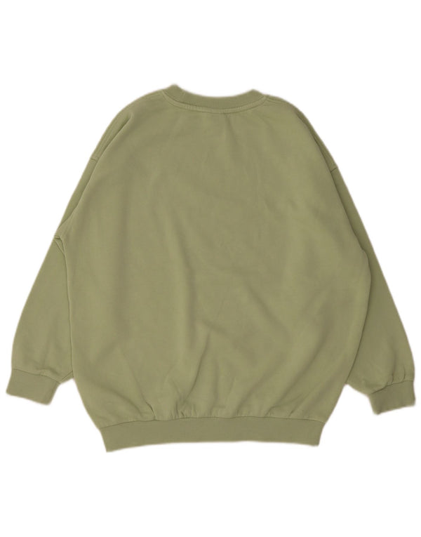 Nike Sudadera para niña Jumper 12-13 años Grande Verde Algodón