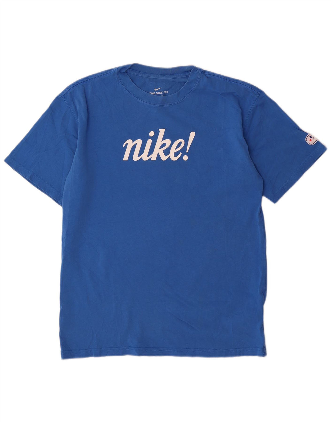 Nike - Camiseta gráfica para hombre, talla pequeña, algodón azul