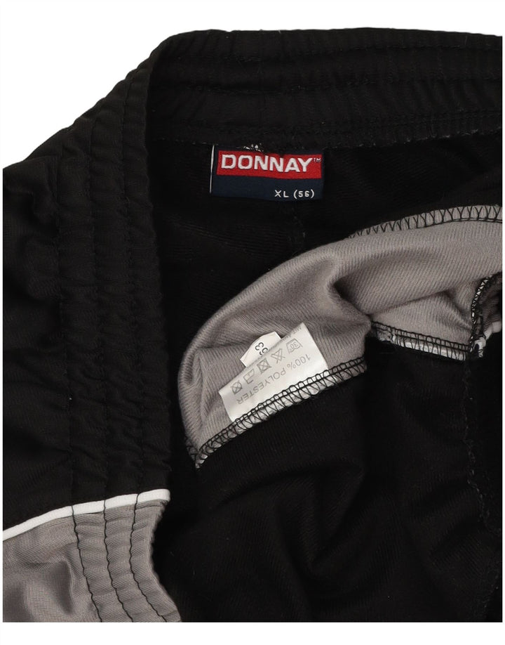 Donnay Pantalón De Chándal Hombre XL Negro Colorblock Poliéster