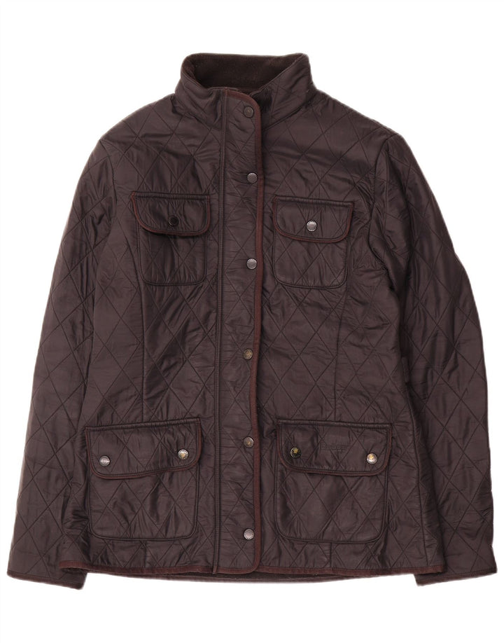 Barbour Chaqueta utilitaria acolchada para mujer Reino Unido 12 Mediano Negro