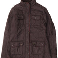 Barbour Chaqueta utilitaria acolchada para mujer Reino Unido 12 Mediano Negro
