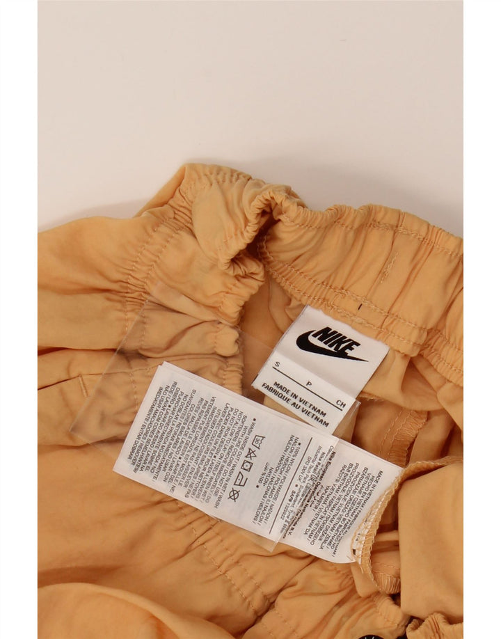 NIKE Mens Cargo Tracksuit Trousers Small  Orange Nylon Vintage Nike and Second-Hand Nike from Messina Hembry 