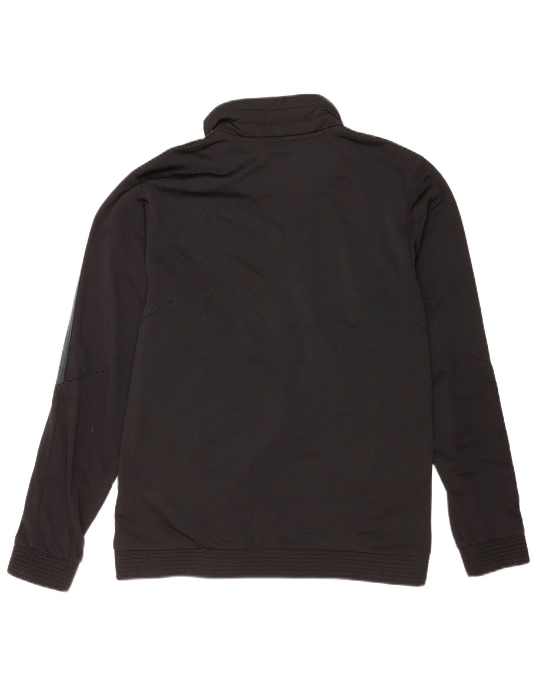 Adidas - Chaqueta de chándal para hombre, talla 40/42, poliéster negro mediano