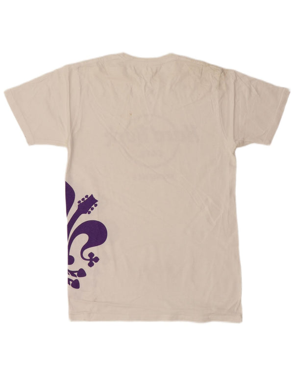 HARD ROCK CAFE Camiseta con gráfico Florence para hombre Top Small White Paisley